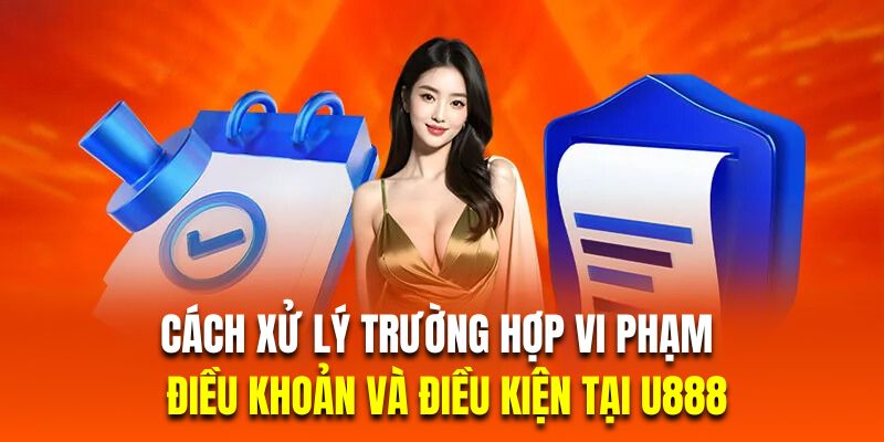 Cách xử lý trường hợp vi phạm điều khoản và điều kiện tại U888